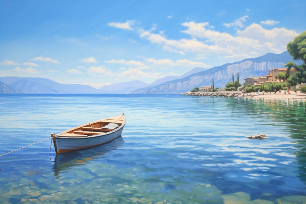 Jezioro garda plaże